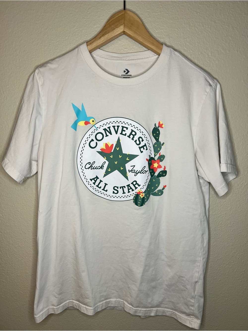 Converse All Star Graphic Tee - White